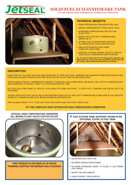 Jetseal Solid Fuel F&E Tank